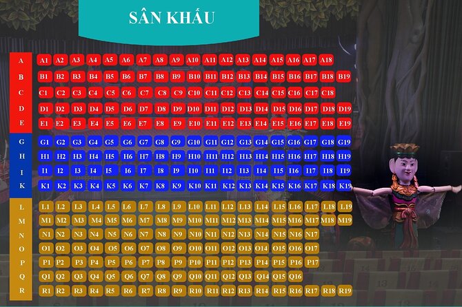 Hanoi Water Puppet Show Tickets: Convenient Delivery Service - How much do the seats affect the experience?