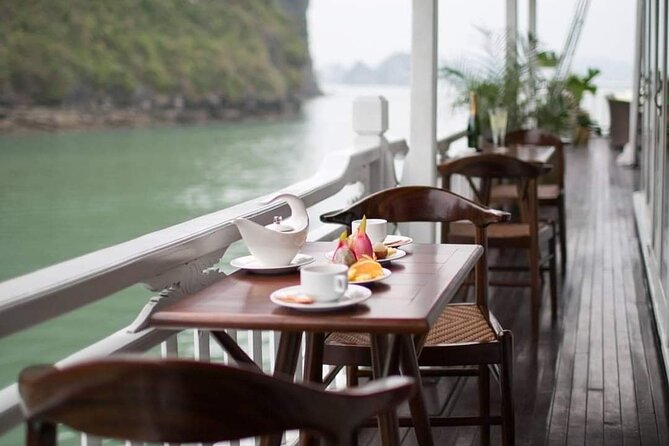 HERA CLASSIC Boutique Cruise Halong Bay 2 Days 1 Night Trip - Sunset Party and evening on the bay