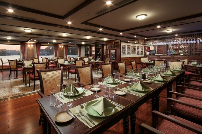 Heritage Cruises Best Luxury Cruise to Halong and Lan Ha Bay 2D1N - Boarding at 12:30 and settling into the Delta Suite