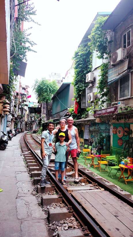 Highlight Hanoi city tour with train street. - A useful first day in Hanoi