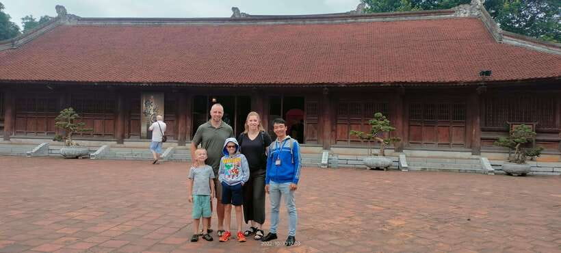 Highlight Hanoi city tour with train street. - Lunch with noodles or bun cha