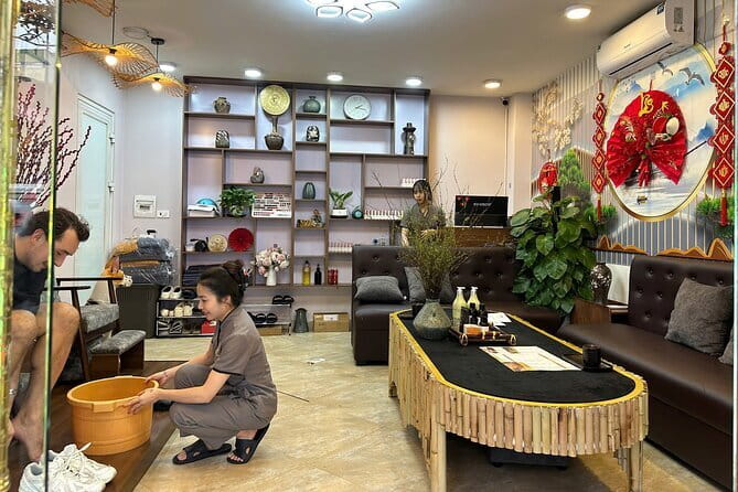 Hoang's Spa for Relaxing Foot Massage - What Happens When You Arrive