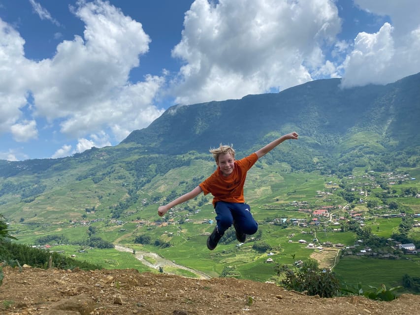 In Sapa: 1 Day Mountain Trek, Visit beautiful villages - A family lunch breaks up the mountain work