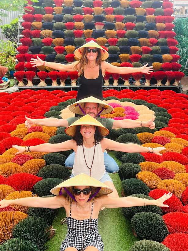 Incense + Hat Villages/ Temple of Literature, Hoa Lo Prison - Lunch and what the $11 price covers