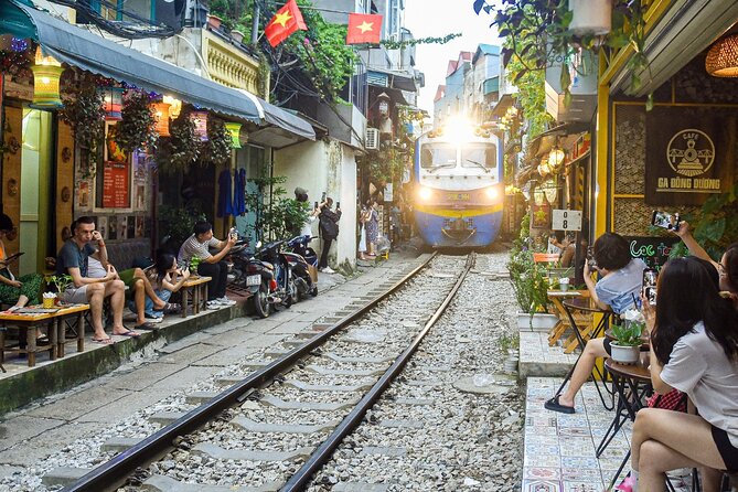 Incense Village & HANOI city tour with train street Coffee - Train Street offers a quick, memorable stop