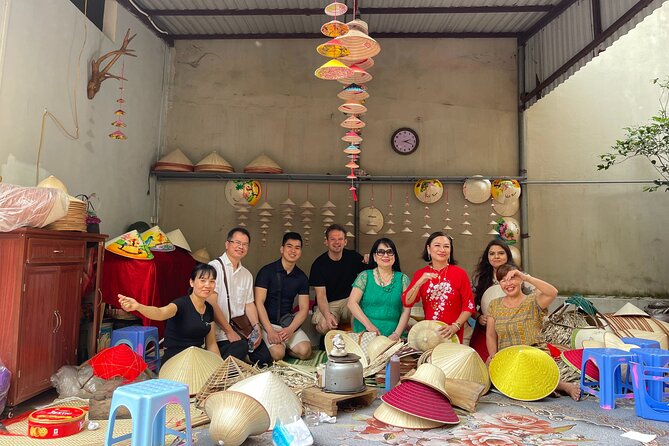 Incense Village Quang Phu Cau, Hat, Lacquer Hanoi Artisan Tour - Chuong Village and the careful work behind a non la