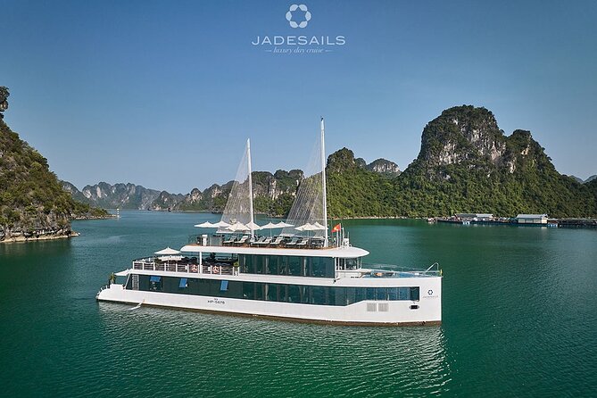 Jade Sails – Halong & Lan Ha Bay The Most Luxurious Day Tour - Boarding a boat built for a long day