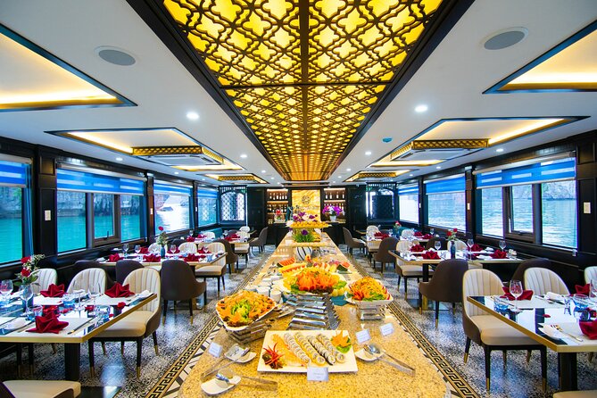 La Casta Cruise - Halong Bay Luxury Day Tour (Best Selling) - Titop Island, swimming, and the viewpoint
