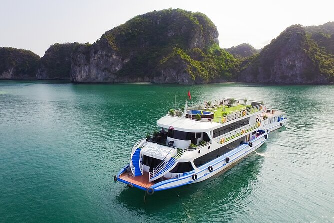 La Casta Cruise - Luxury Day Tour in Halong Bay (Expressway- Limousine) - Titop Island for the best high view