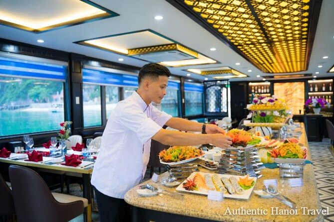 La Casta Daily Cruise - Luxury 5 Star Day Tour in Ha Long Bay - Sung Sot Cave, Ha Long Bay’s showpiece stop