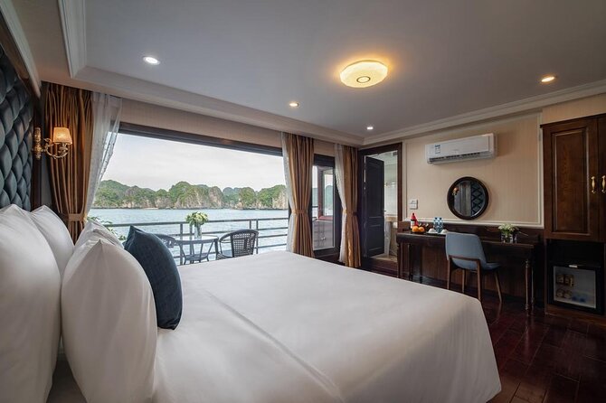 La Pandora Cruise Explore Ha Long Bay and Cat Ba Island 2 days 1 night on boat - Kayaking, bamboo boats, and time near the water
