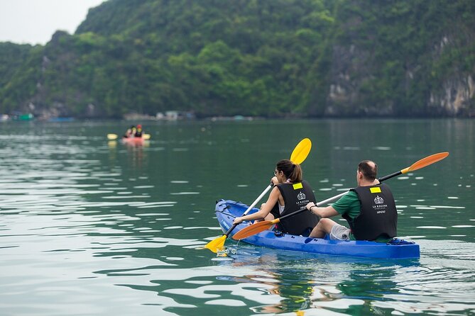 La Regina 2 Days Tour in Halong Bay and Lan Ha Bay - 5 star - Dark and Light Cave brings kayaking and swimming