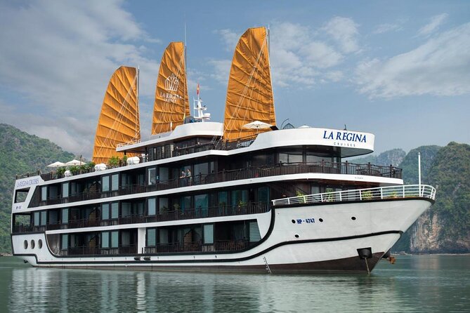 La Regina 3 days tour - Visiting Ha Long Bay & Lan Ha Bay - Dark and Light Cave by kayak or local boat