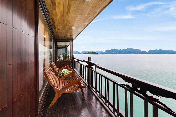 La Regina 3 days tour - Visiting Ha Long Bay & Lan Ha Bay - Tuan Chau Marina sets the trip in motion