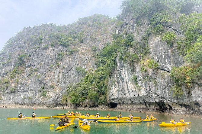 Lan Ha Bay day tour from Cat Ba, Hanoi - Serenity Boutique Cruise - Two hours at Dark and Bright Cave