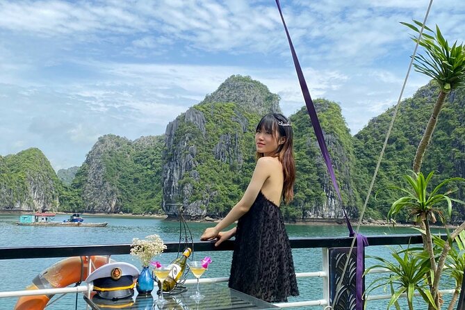 Lan Ha Bay Day Tour from Hanoi & Cat Ba Town - Serenity Boutique - Cruising through the central bay