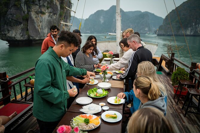 Lan Ha Bay Full Day Boat Tour from Hanoi/ Cat Ba - Kayaking through Lan Ha Bay’s hidden caves