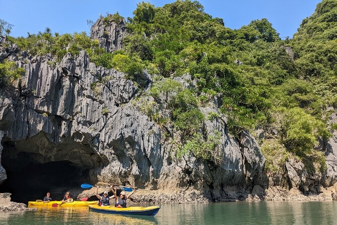 Lan Ha Bay Full-Day Cruise Tour from Hanoi - Serenity Boutique - The return route and sunset party