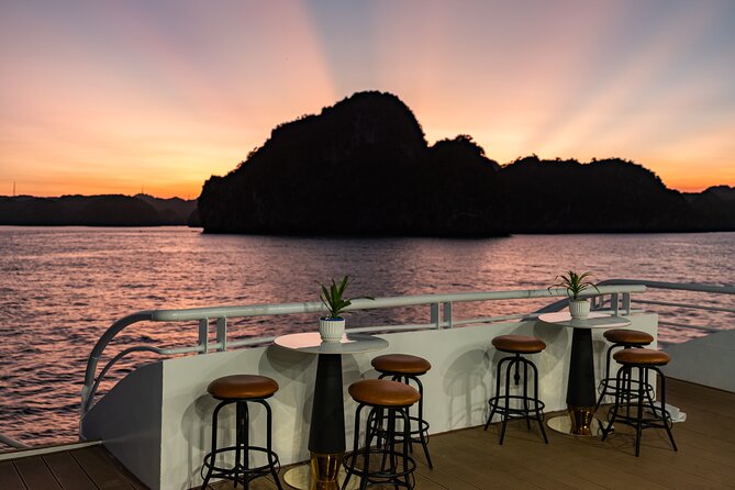 Lan Ha Bay Full-Day Tour from Hanoi, Hai Phong - Serenity Cruises - Boarding Serenity Grandeur Cruises
