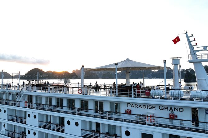 Lan Ha Bay Overnight on Paradise Grand Cruise - Day two begins with Tai Chi and breakfast