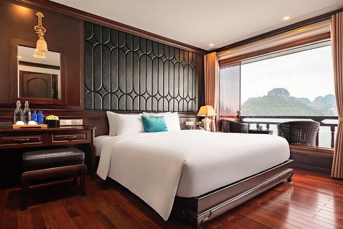 Lan Ha - Ha Long Bay 5Star cruise-Private balcony cabin 2day trip - From Tuan Chau Island to the cruise boat