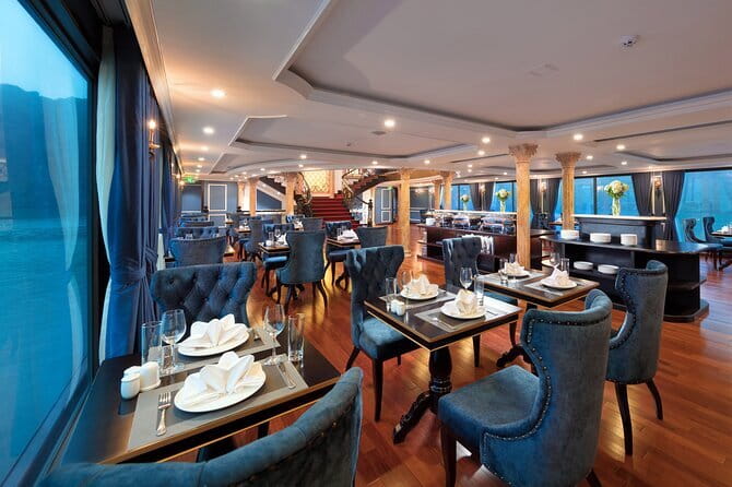 Le Theatre Cruise - Wonder on Ha Long & Lan Ha Bay 2 Days Tour - Sunset, cooking class, and an evening onboard