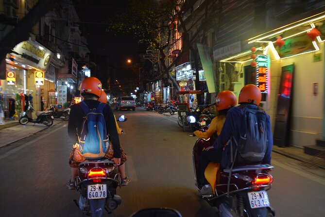 Led By Women - Hanoi Foodie Motorbike Tours - Huu Tiep Lake and the B-52 remains