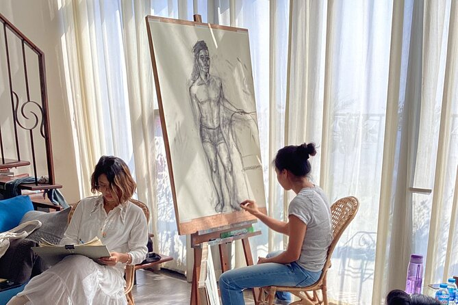 Life Drawing Class - Art Workshop at Art Tutor Hanoi - Is $35 good value?