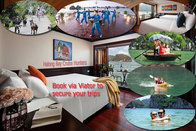 LIKE A BOSS-Luxury options-2d/1n All inclusive in Halong Bay - Titop Island, swimming, and the climb