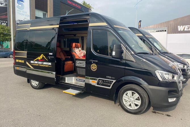 Limousine Bus from Hanoi to Ninh Binh/Tam Coc - Inside the Dcar X Plus limousine van