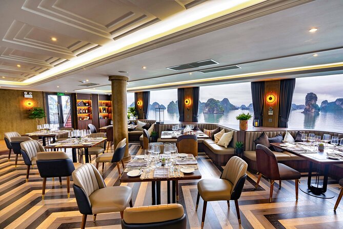 Luxury 5-Star Ha Long Bay Day Cruise with Buffet Lunch from Hanoi - A buffet lunch with room for choice