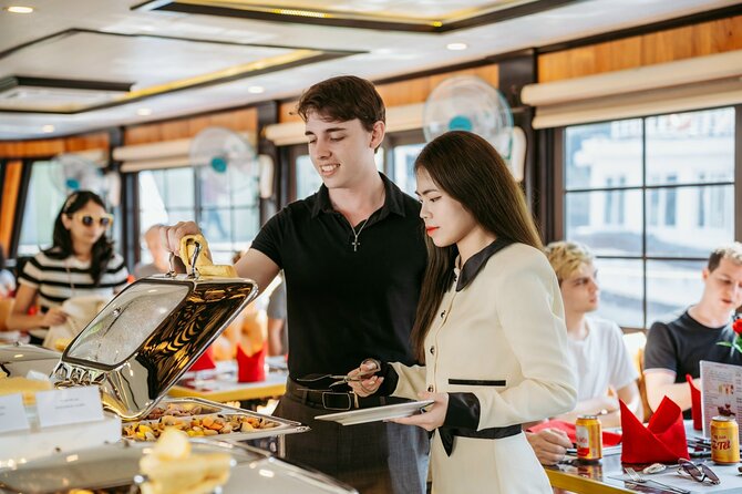 LUXURY Halong Bay Cruise 5 Stars Full Day Tour with Buffet Lunch - How the guide service affects the day