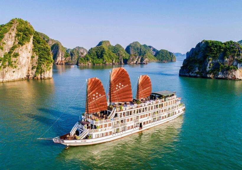Ninh Binh: 3-Day Halong Bay 5-Star Arcady Cruise - Day 1: From Hanoi to Sung Sot Cave