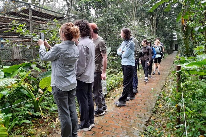 Ninh Binh: Cuc Phuong Natonal Park, Jungle Hike, Caving, Guide - Meeting gibbons and langurs at the rescue center