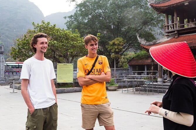 Ninh Binh E-Bike Tour -Secret Landscapes Tam Coc Countryside plus - Đền Vối and the Voi tea ceremony