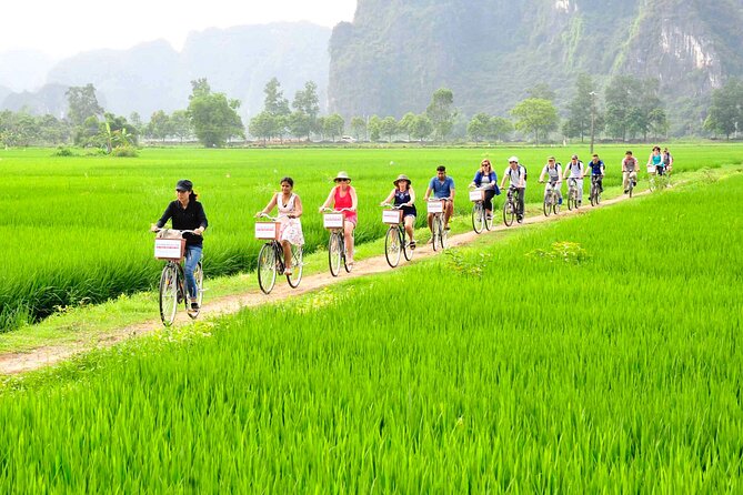Ninh Binh full day-Hoa Lu temple & biking, Tam Coc boat trip, Dragon mountain - Leaving Hanoi between 7:15 and 8:15