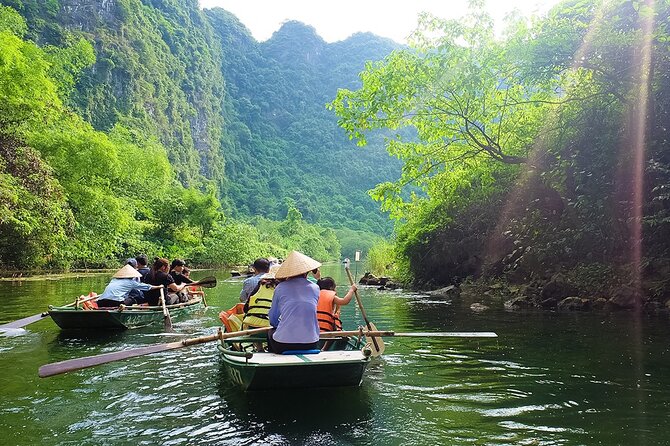 Ninh Binh full day-Hoa Lu temple & biking, Tam Coc boat trip, Dragon mountain - Climbing 500 steps on Mua Mountain