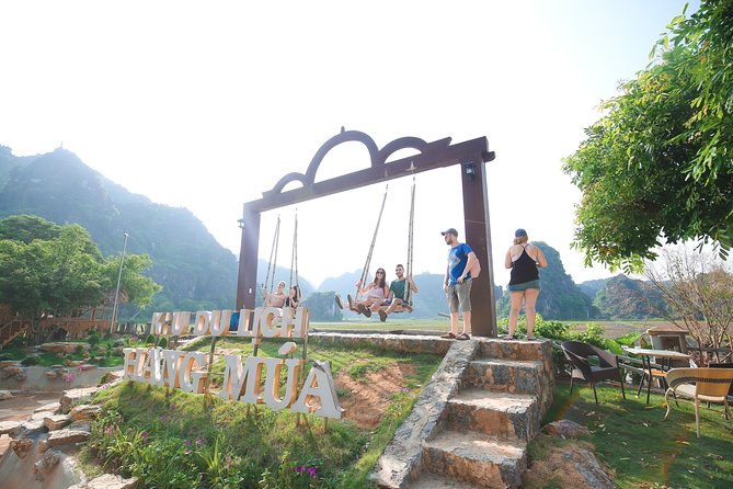 Ninh Binh Full Day Tour from Hanoi : Hoa Lu Tam Coc Mua Cave - Tam Coc by Bamboo Boat