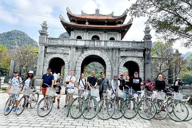 Ninh Binh Full Day Tour from Hanoi to Hoa Lu, Trang An & Mua Cave - The short bicycle activity and buffet lunch