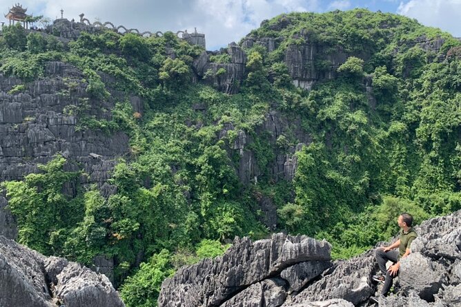 Ninh Binh Group Tour of 11 from Hanoi via Mua Cave Tam Coc Hoa Lu - Cycling through Tam Coc’s rice fields