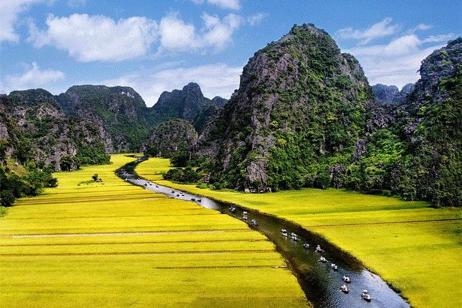 Ninh Binh Hoa Lu Tam Coc Mua Cave Boat & Bike Day trip from Hanoi: best selling - Tam Coc by bamboo boat