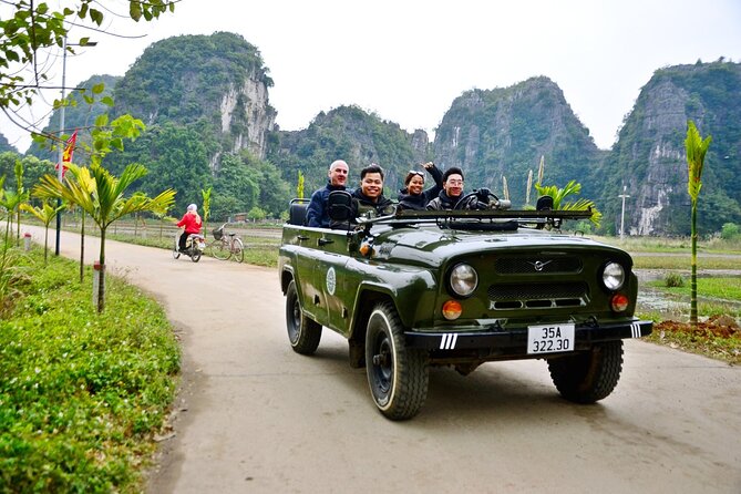 Ninh Binh Sunset Motobike Tour : Mua Cave & Hoa Lu Ancient Town - Hoa Lu Ancient Town after dark