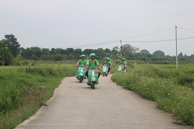 Ninh Binh Vespa Start from Hanoi + Boat + Villages +Rice Paddies - Climbing 500 steps at Mua Cave
