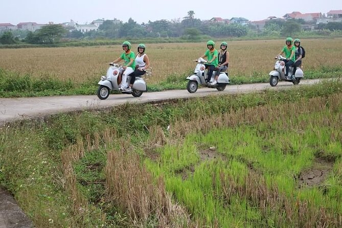 Ninh Binh Vespa Start from Hanoi + Boat + Villages +Rice Paddies - What the $109 price really covers