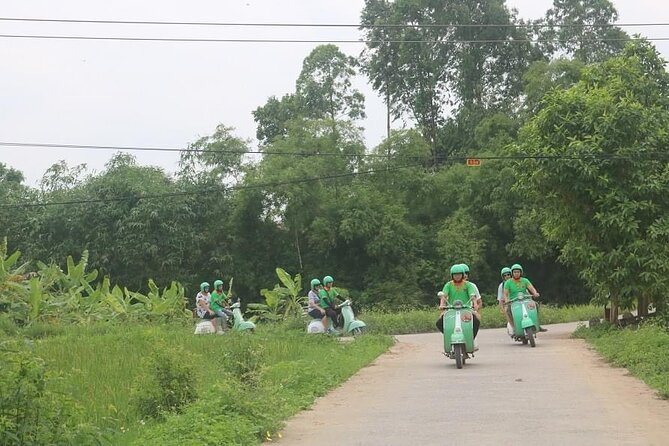 Ninh Binh Vespa Start from Hanoi + Boat + Villages +Rice Paddies - Leaving Hanoi by limousine at 7:20 a.m.