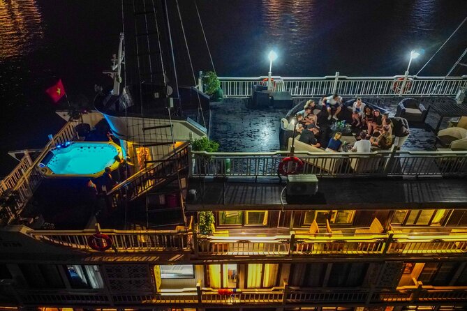 Oasis Bay Party Cruise 3 Days 2 Nights - Ha Long Bay Tour - Paradise Cave dinner and the second night