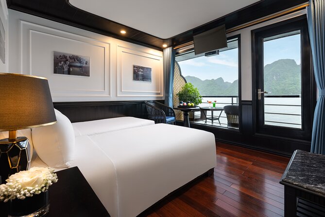 Off The Beaten Track to Halong Bay & Lan Ha Bay on 5 Star Cruise - Evening onboard, cooking class, and free time