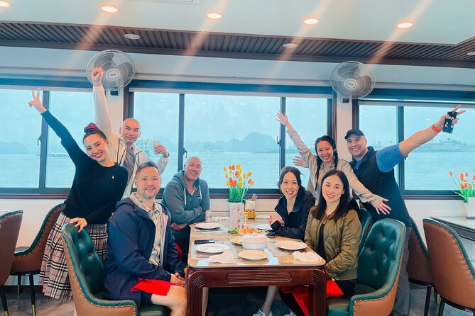 One Day Deluxe Boat Trip in Ha Long Bay - From Hanoi to Tuan Chau Harbor