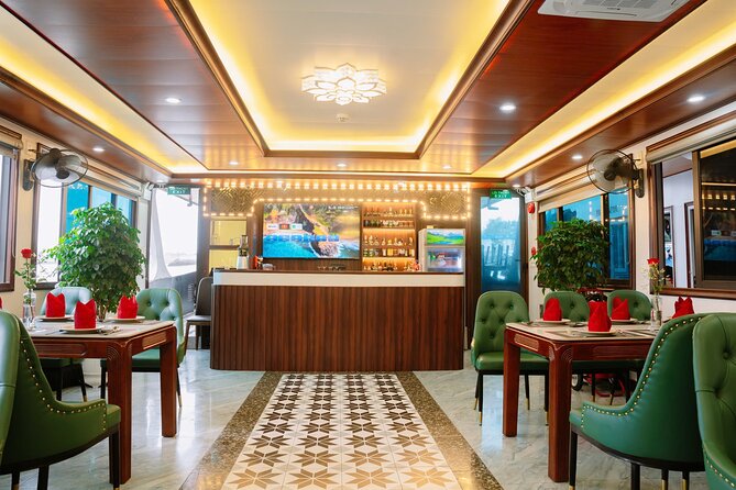 One Day Deluxe Boat Trip in Ha Long Bay - Sunset party on the return cruise
