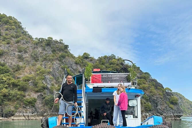 One Day Lan Ha Bay with Cat Ba Expedition Tour - Kayaking and swimming in clear water
